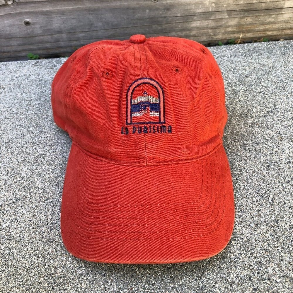Level Wear LA PURISIMA Mission Golf Course Lompoc Hat Adult Orange Adjustable‌‌